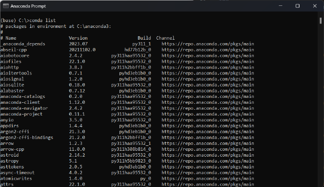 




  
  
    
  
  
    <figure>
      
      <img
        class="my-0 rounded-md"
        loading="lazy"
        srcset="
        /posts/2023/1010-%E8%B5%9B%E5%8D%9A%E8%83%8E%E6%95%99-%E5%AE%89%E8%A3%85-anaconda/image-57_huf6b57c3d281cd0390d076add938368ad_103713_330x0_resize_box_3.png 330w,
        /posts/2023/1010-%E8%B5%9B%E5%8D%9A%E8%83%8E%E6%95%99-%E5%AE%89%E8%A3%85-anaconda/image-57_huf6b57c3d281cd0390d076add938368ad_103713_660x0_resize_box_3.png 660w,
        /posts/2023/1010-%E8%B5%9B%E5%8D%9A%E8%83%8E%E6%95%99-%E5%AE%89%E8%A3%85-anaconda/image-57_huf6b57c3d281cd0390d076add938368ad_103713_1024x0_resize_box_3.png 1024w,
        /posts/2023/1010-%E8%B5%9B%E5%8D%9A%E8%83%8E%E6%95%99-%E5%AE%89%E8%A3%85-anaconda/image-57_huf6b57c3d281cd0390d076add938368ad_103713_1320x0_resize_box_3.png 2x"
        src="/posts/2023/1010-%E8%B5%9B%E5%8D%9A%E8%83%8E%E6%95%99-%E5%AE%89%E8%A3%85-anaconda/image-57_huf6b57c3d281cd0390d076add938368ad_103713_660x0_resize_box_3.png"
        alt="conda list"
      />
      
      
    </figure>
  

